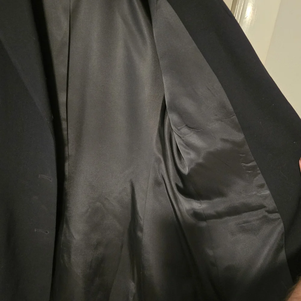 Lauren Ralph Lauren Black Women's Wool Crest Blazer - Picture 7 of 7